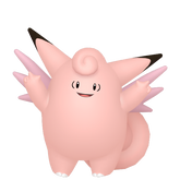 Shiny Clefable in Legends of Arceus